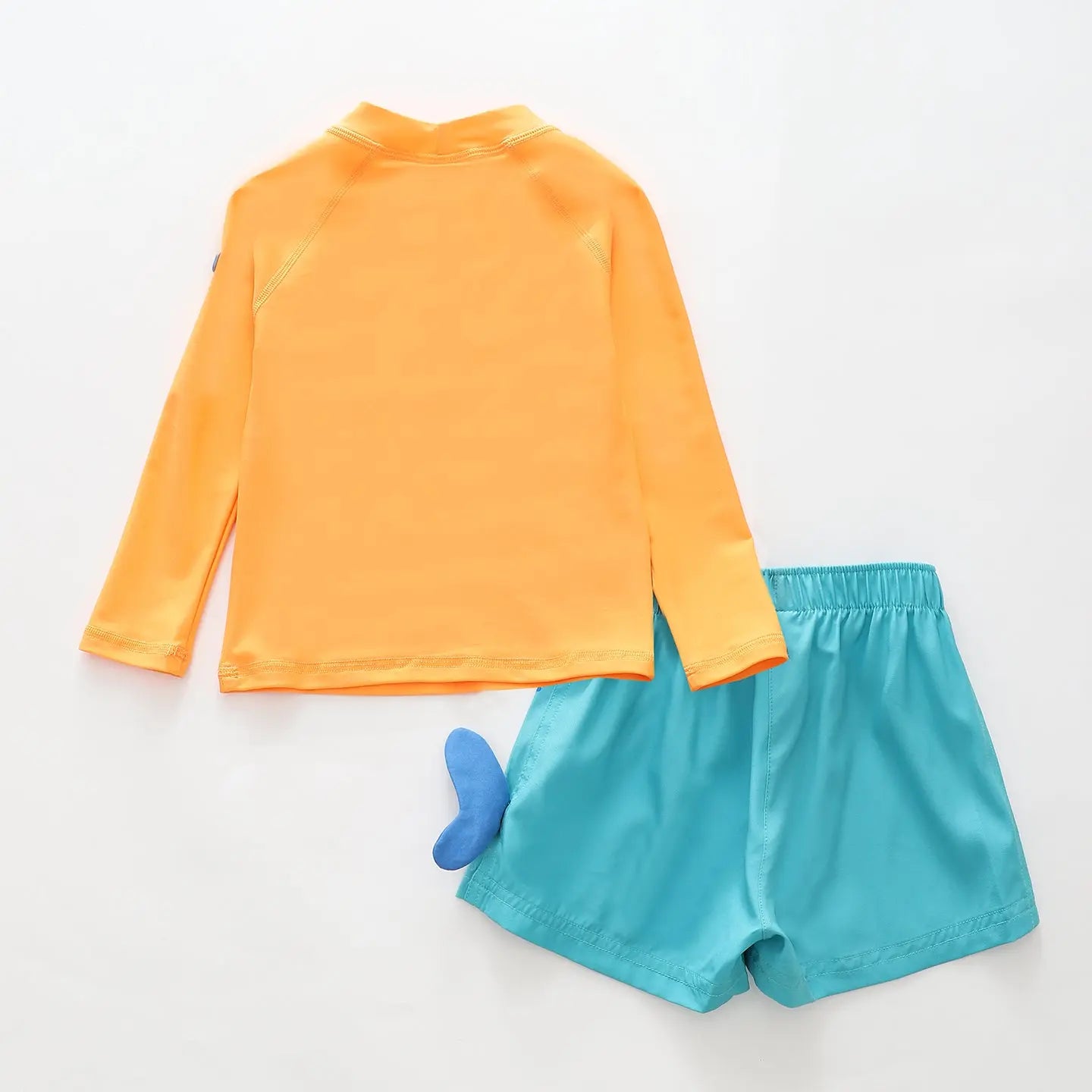 Shark Rashie Top with Shorts Swimwear Ollies Place
