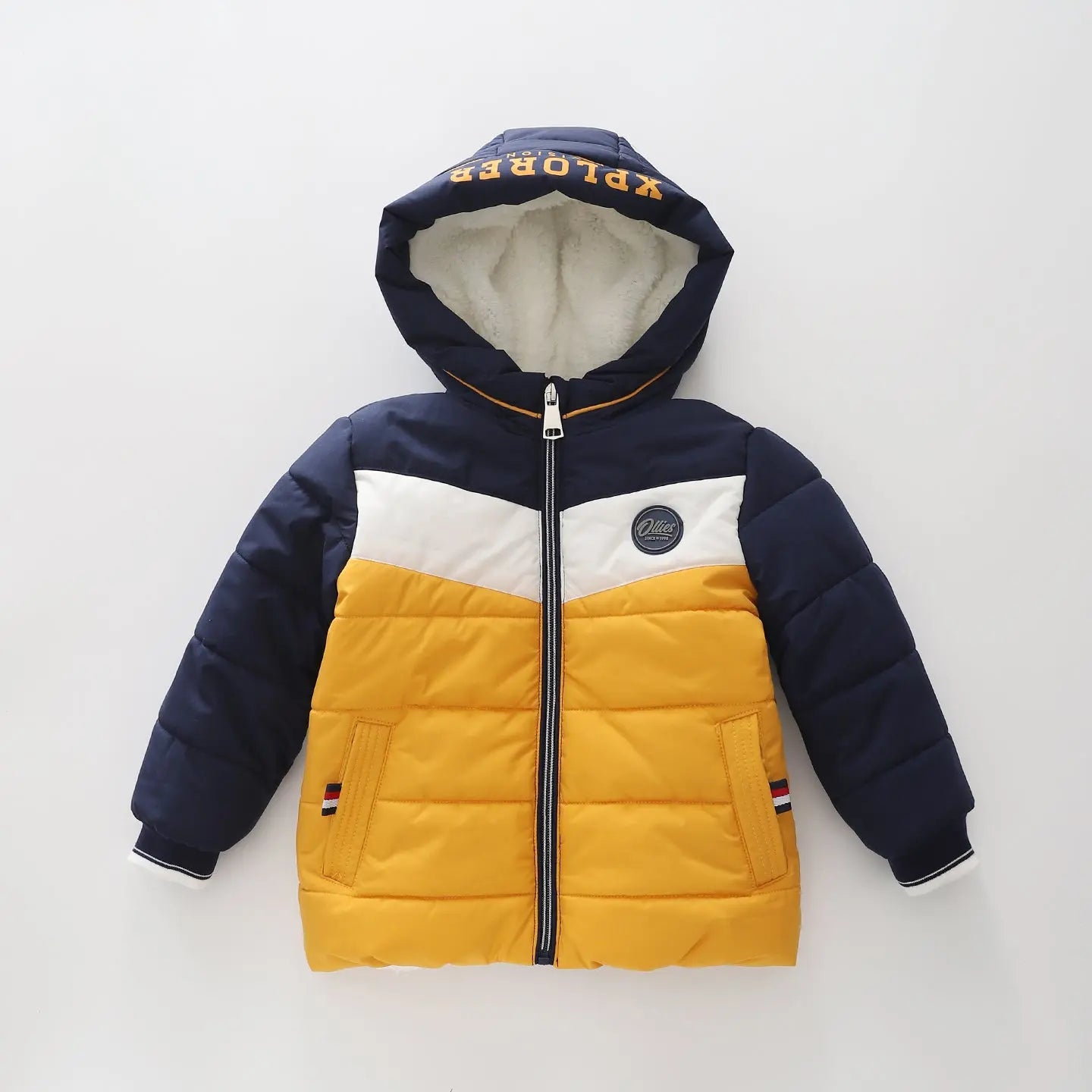 Sherpa Lined Puffer Jacket Ollies Place