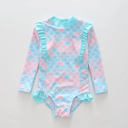 Shimmery One Piece Swimsuit Ollies Place