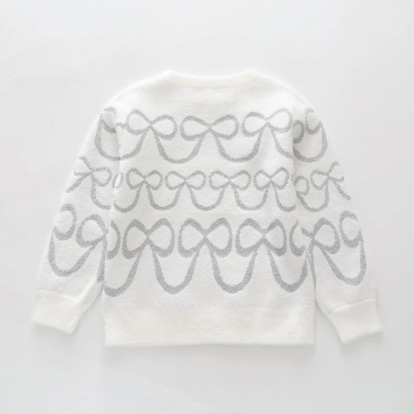 Silver Bow True Knit Jumper Ollies Place