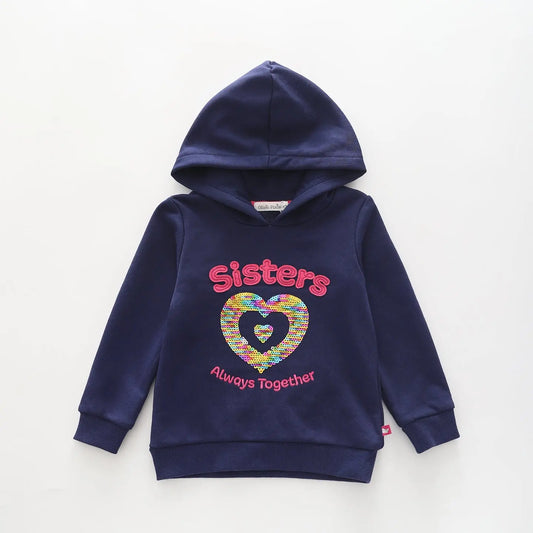 Sisters, Junior Girls Hoodie Ollies Place