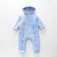 Sky Blue Quilted Pram Suit Ollies Place