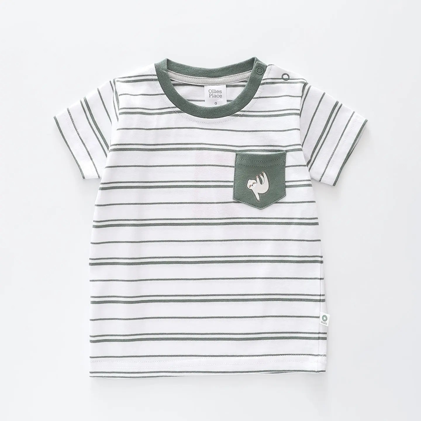 Sloth Style Casual T-shirt Ollies Place