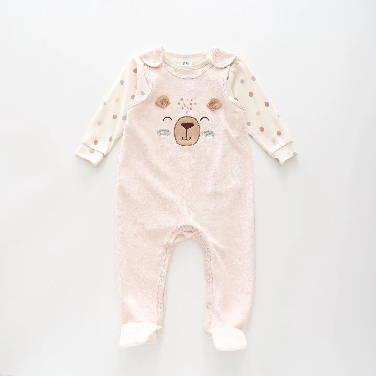 Snuggle Bear Overalls Set Ollies Place