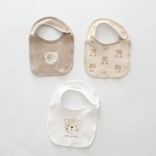 Snuggle Bears Bibs Set (3pc) Ollies Place