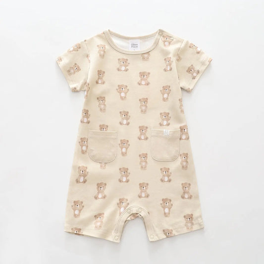 Snuggle Bears Short Romper Ollies Place