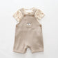 Snuggle Bears Shortalls Set Ollies Place