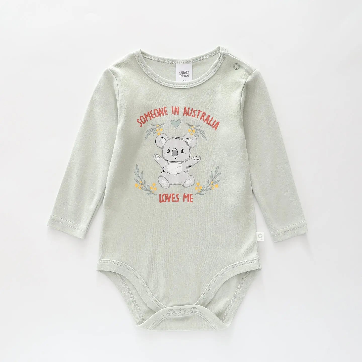 Someone In Australia Loves Me Bodysuit Ollies Place