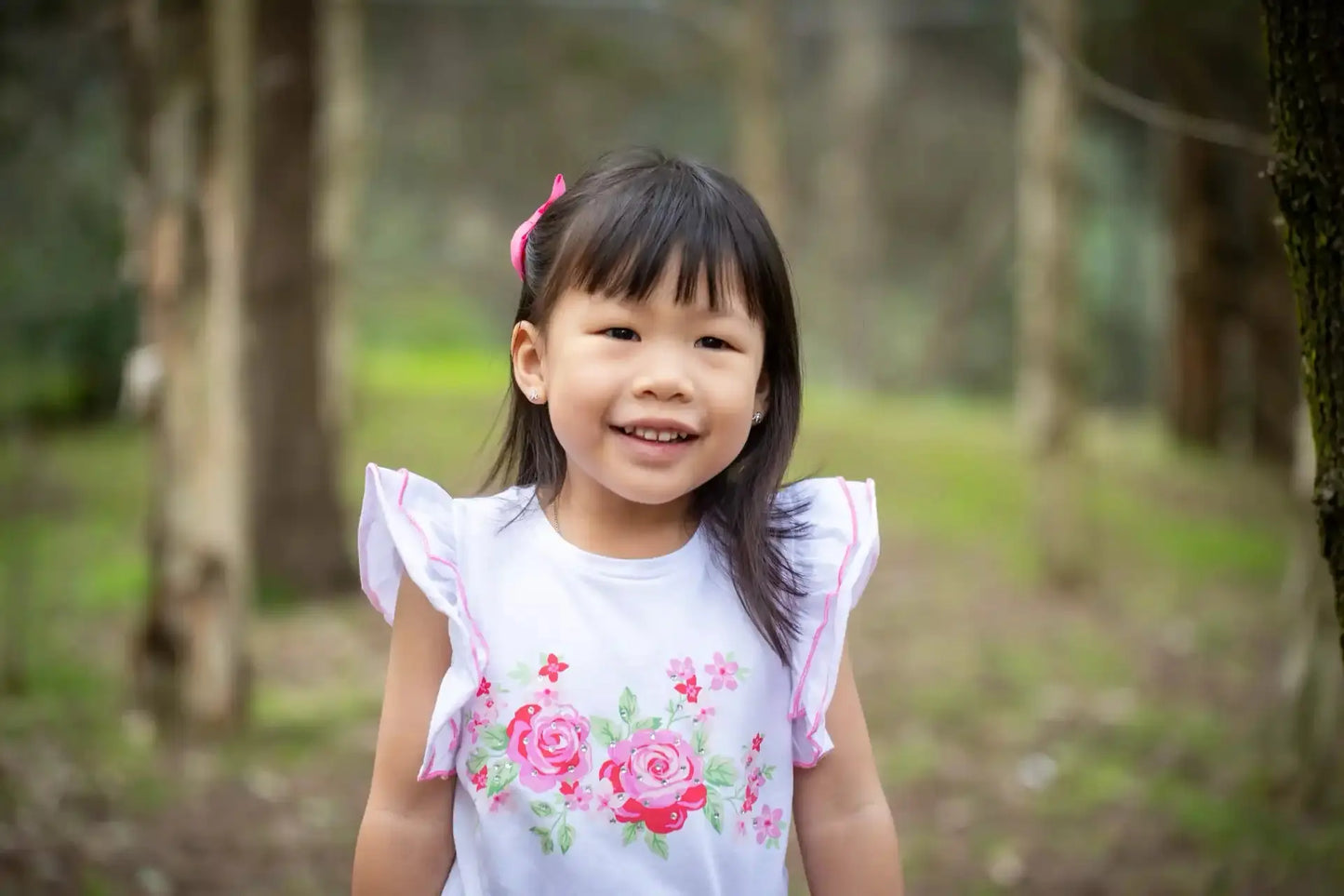 Sparkley Rose Tee Ollies Place