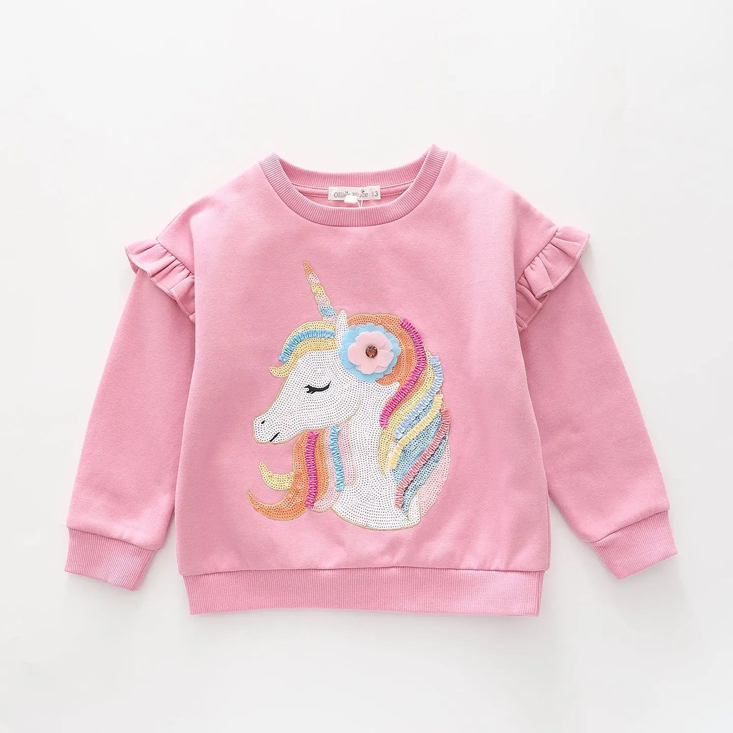 Sparkly Unicorn, Junior Girls Sweat Top Ollies Place