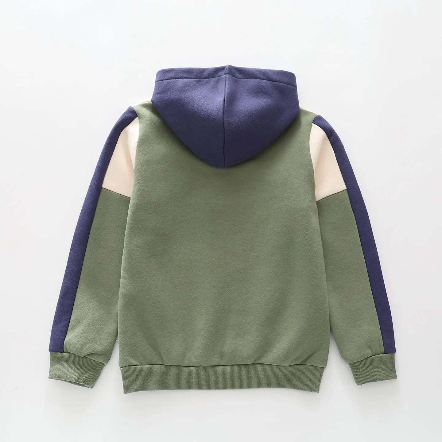 Spliced Fleece Hoodie Ollies Place