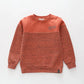 Spliced Rusty Brown Sweatshirt Ollies Place