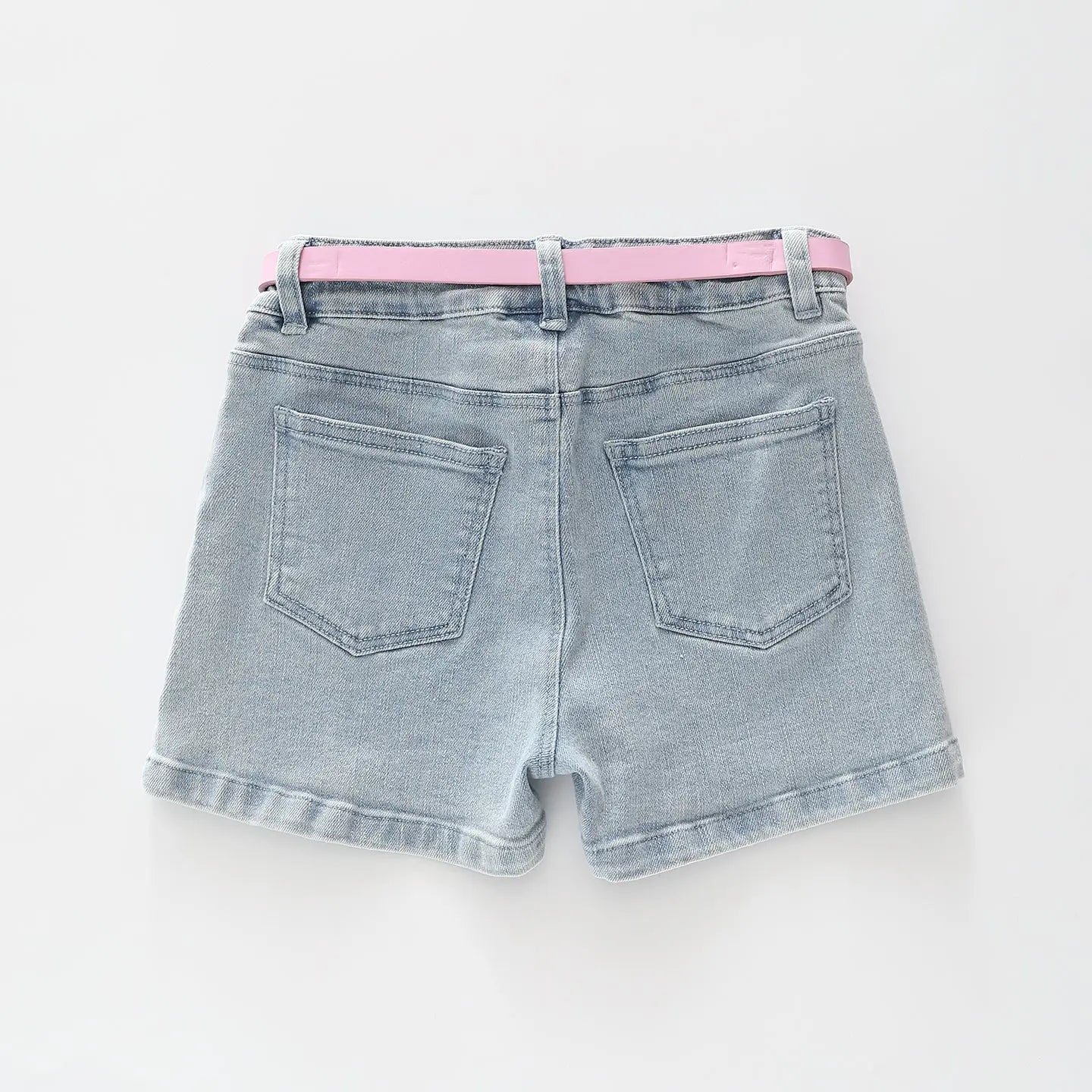 Spring Florals Denim Shorts Ollies Place