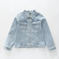 Stay Awesome Denim Jacket Ollies Place