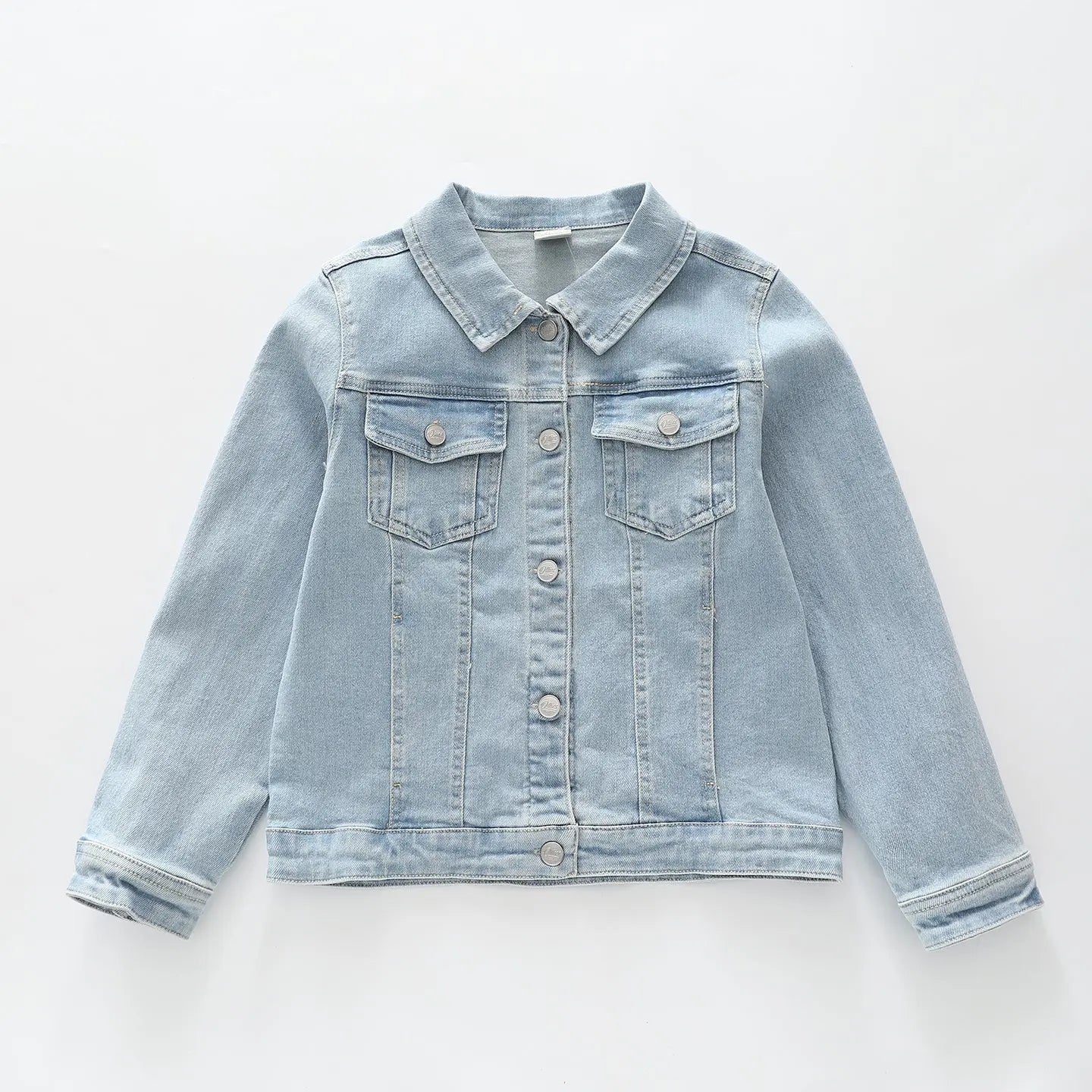 Stay Awesome Denim Jacket Ollies Place