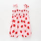 Strawberry Boho Romper Ollies Place