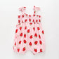 Strawberry Boho Romper Ollies Place
