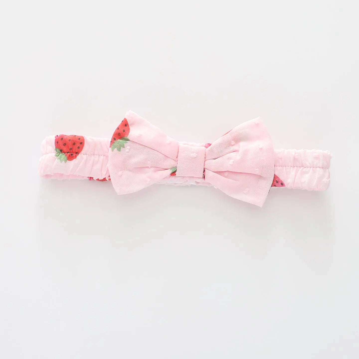 Strawberry Bow Headband Ollies Place