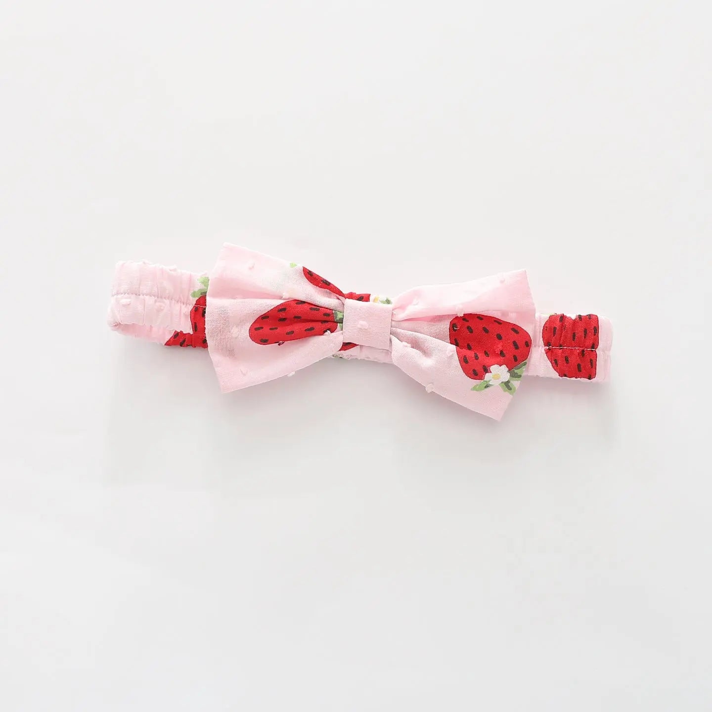Strawberry Bow Headband Ollies Place