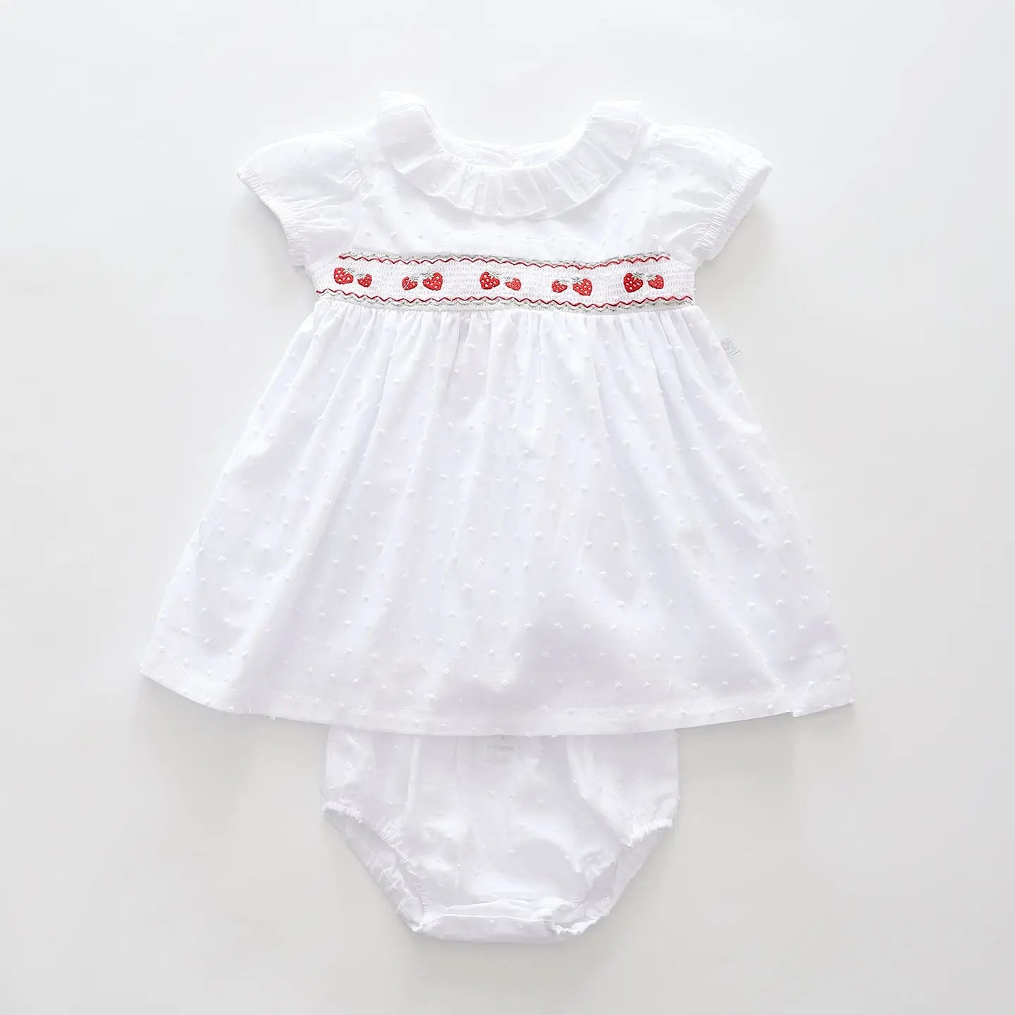 Strawberry Days Bloomer and Dress Outfit Set Ollies Place