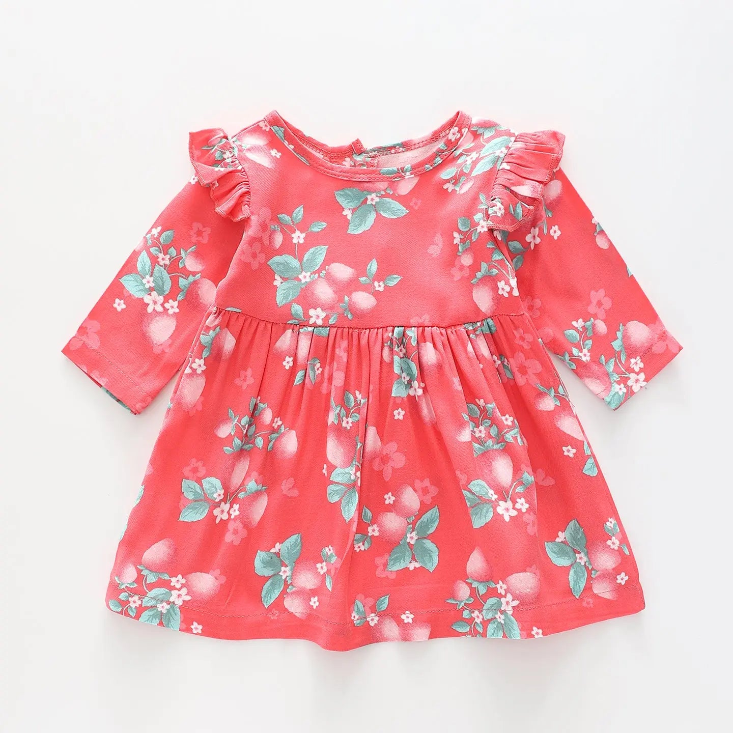 Strawberry Print Baby Girls' Dress Ollies Place