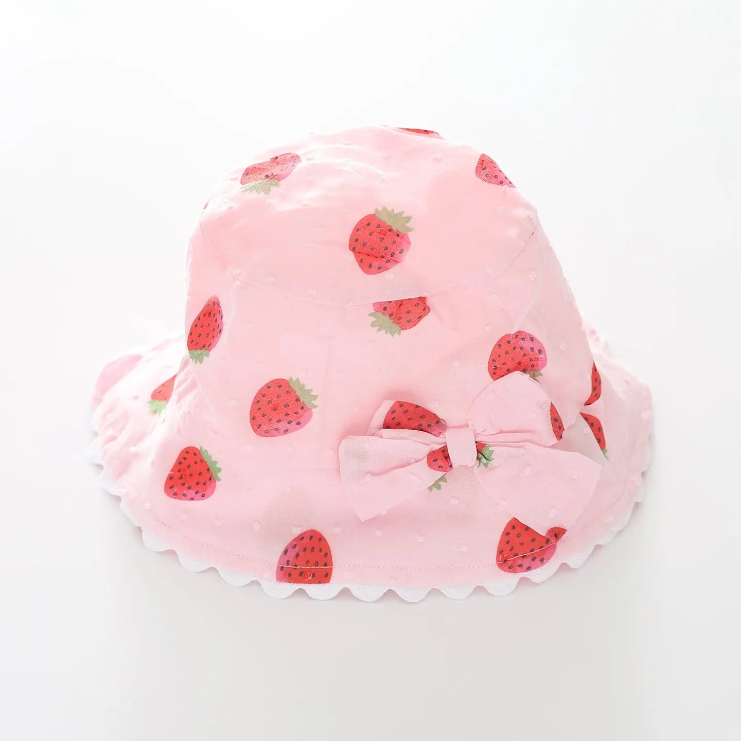 Strawberry Print Baby Hat Ollies Place