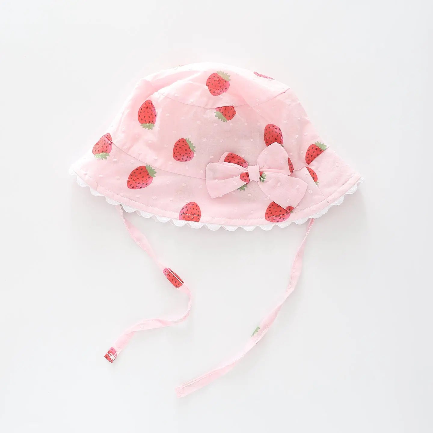 Strawberry Print Baby Hat Ollies Place