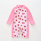 Strawberry Splash One Piece Swimsuit Ollies Place