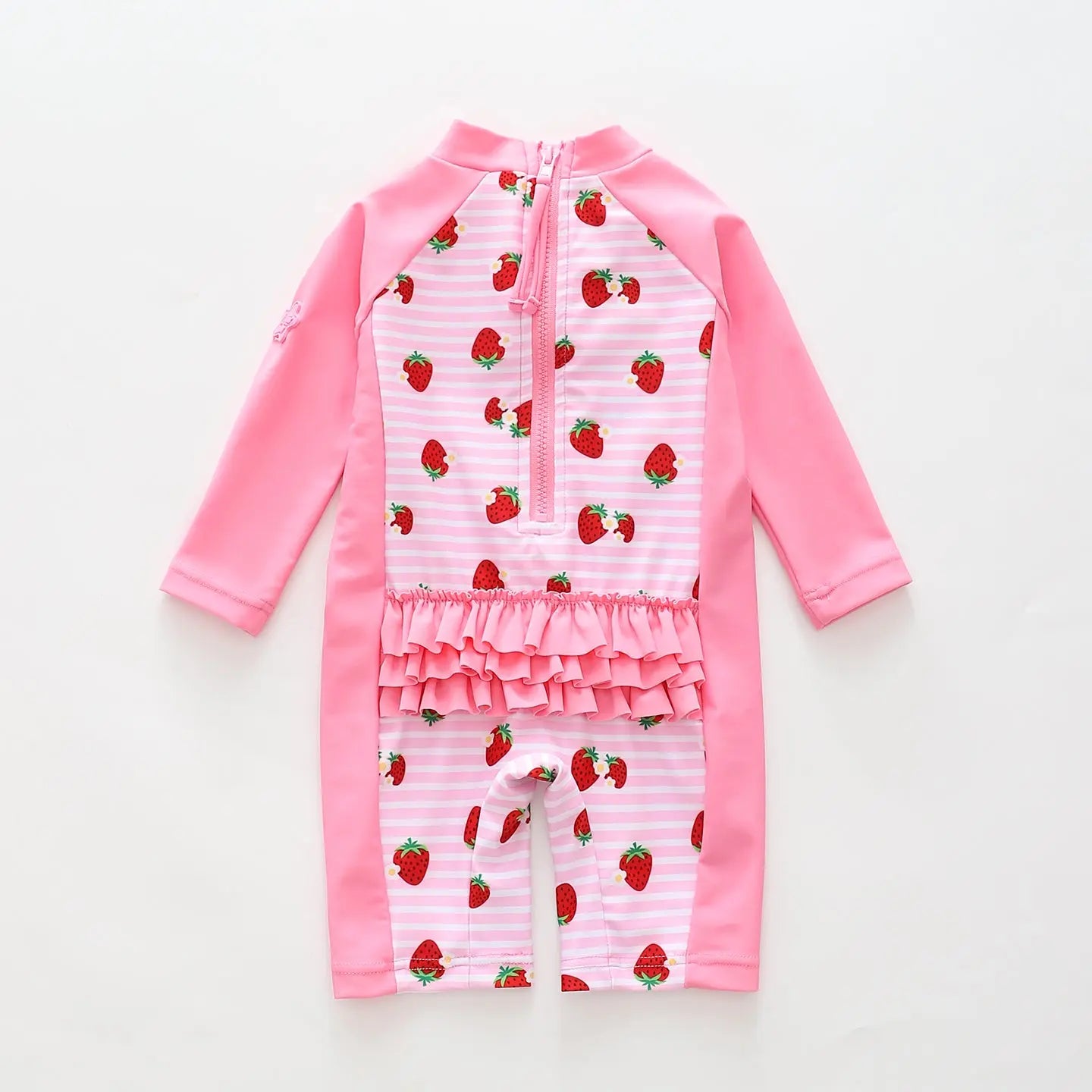 Strawberry Splash One Piece Swimsuit Ollies Place