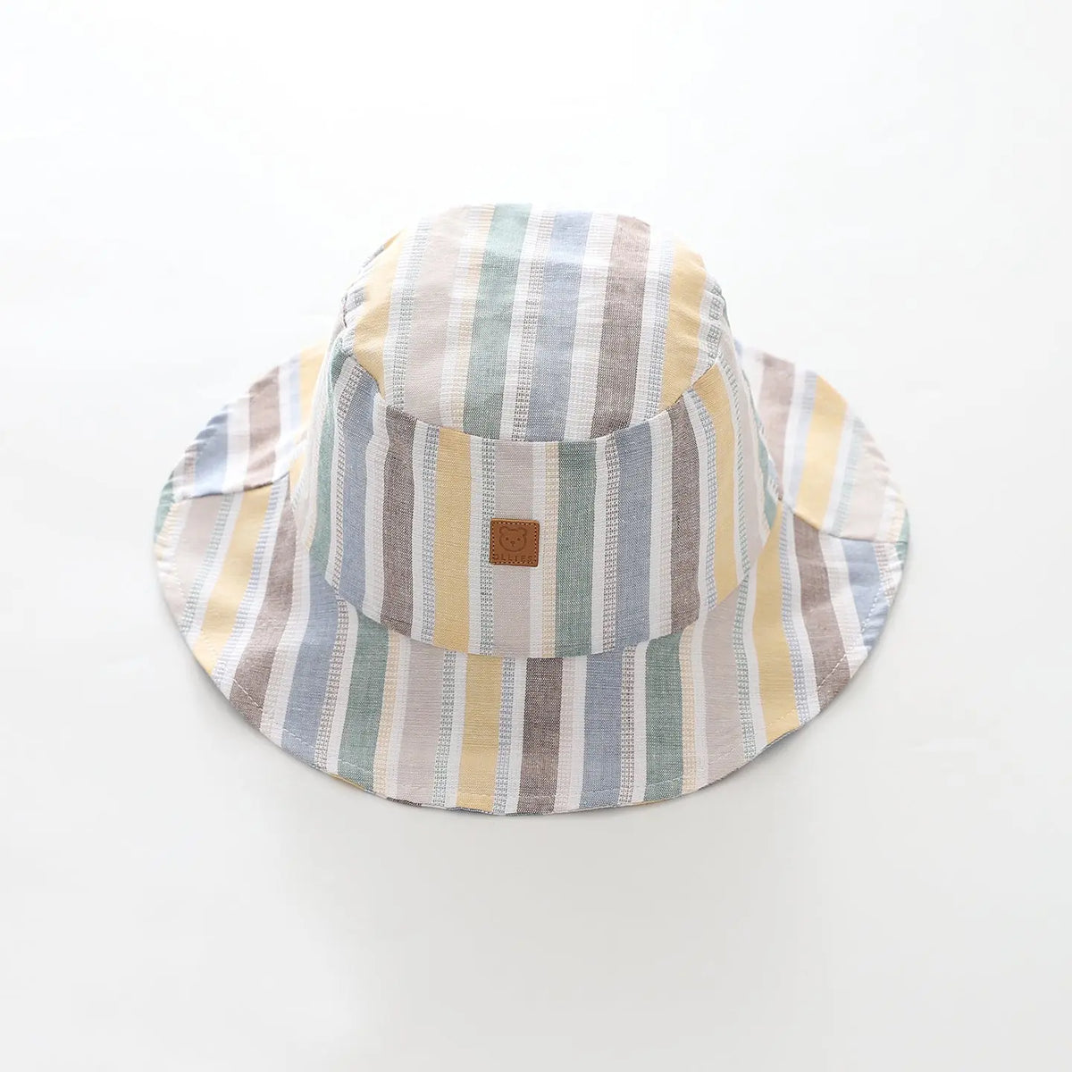 Striped Cotton Sun Hat Ollies Place