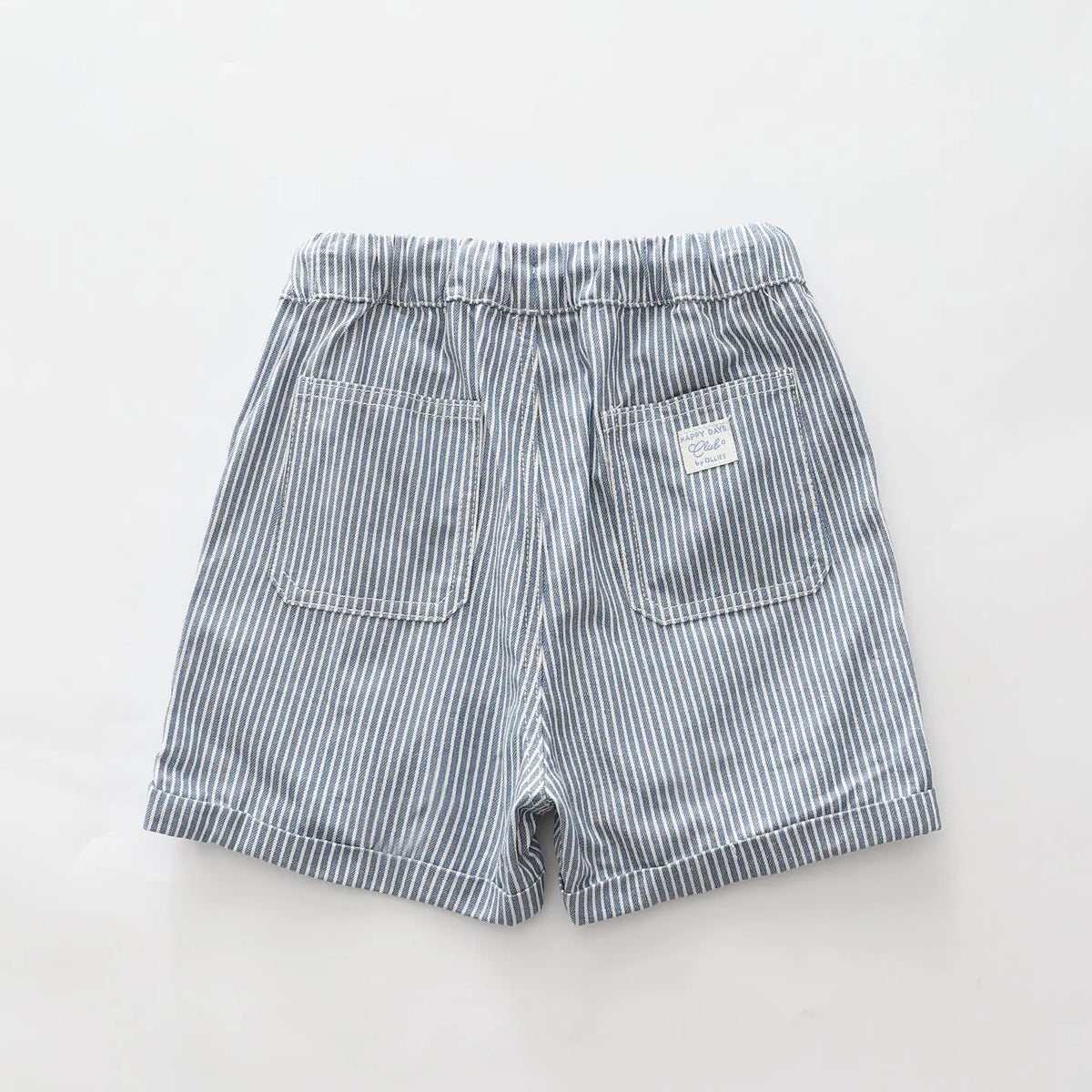 Striped Denim Shorts Ollies Place