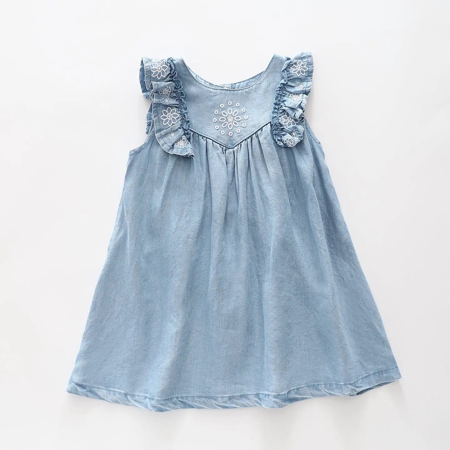 Summer Chambray Dress Ollies Place