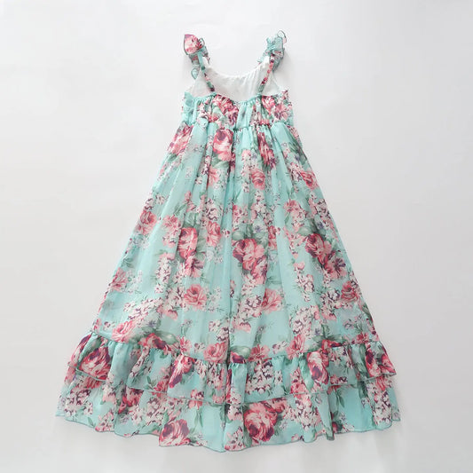 Summer Florals Maxi Dress Ollies Place