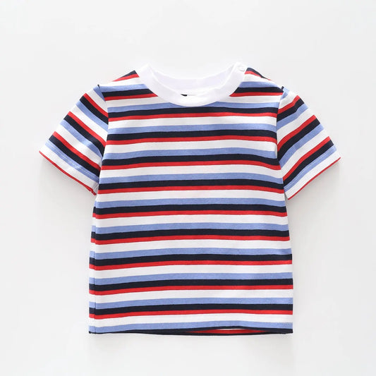 Summer Stripes Kids T-shirt Ollies Place