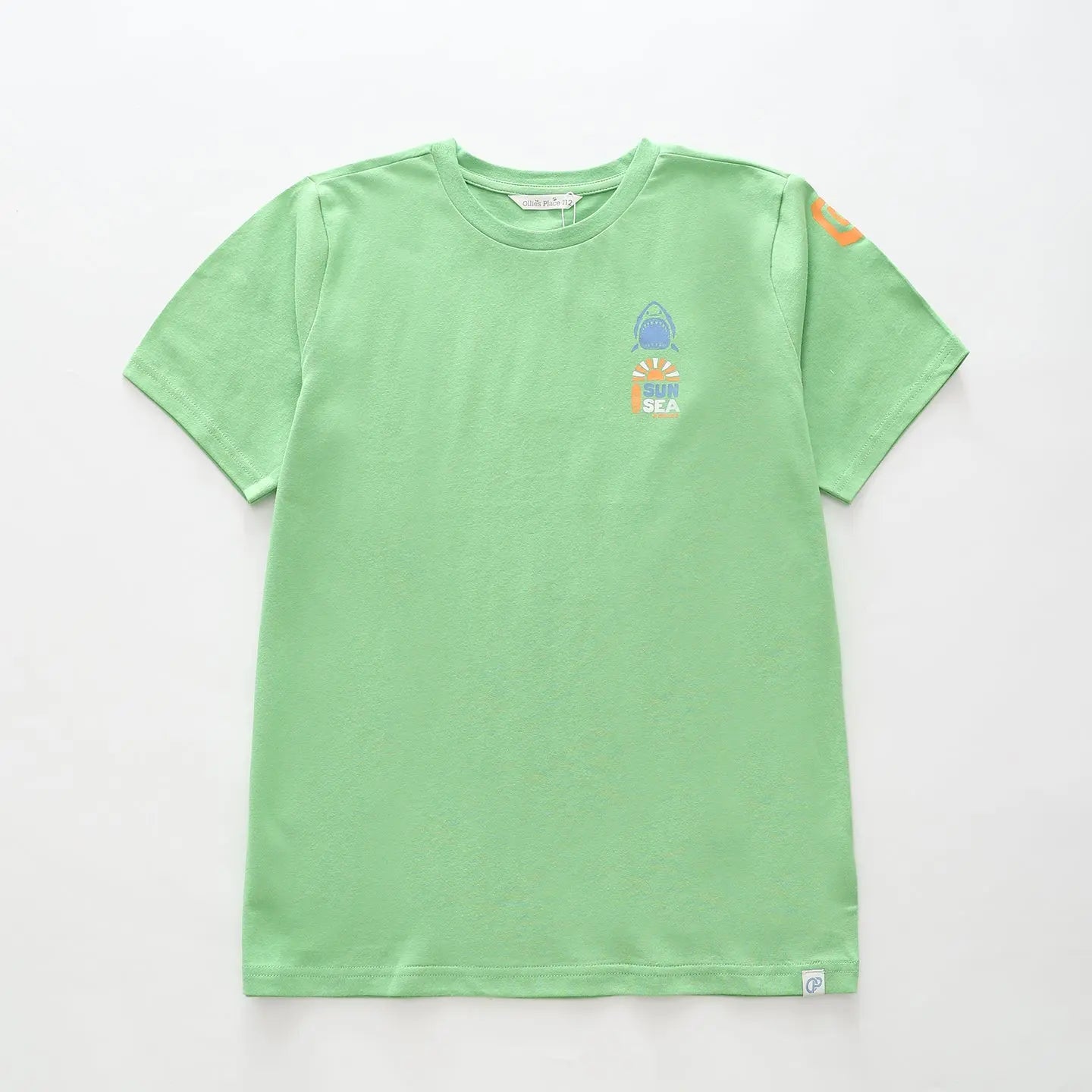 Sun and Saltwater Green Tee Ollies Place