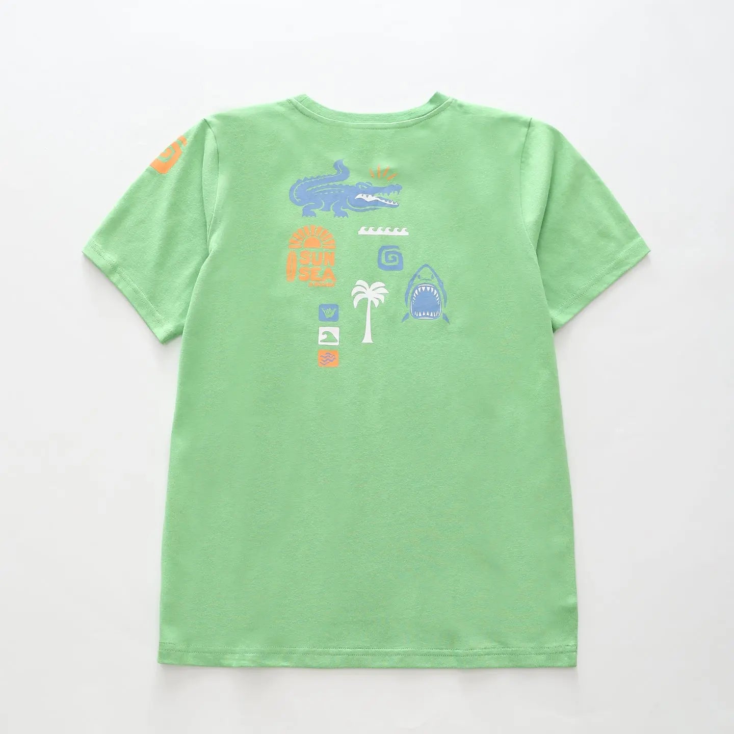 Sun and Saltwater Green Tee Ollies Place