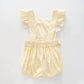Sunshine Yellow Lazy Daisy Pinstripe Sunsuit Ollies Place