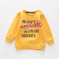 Superhero Sidekick, Infant Boys Sweat Top Ollies Place