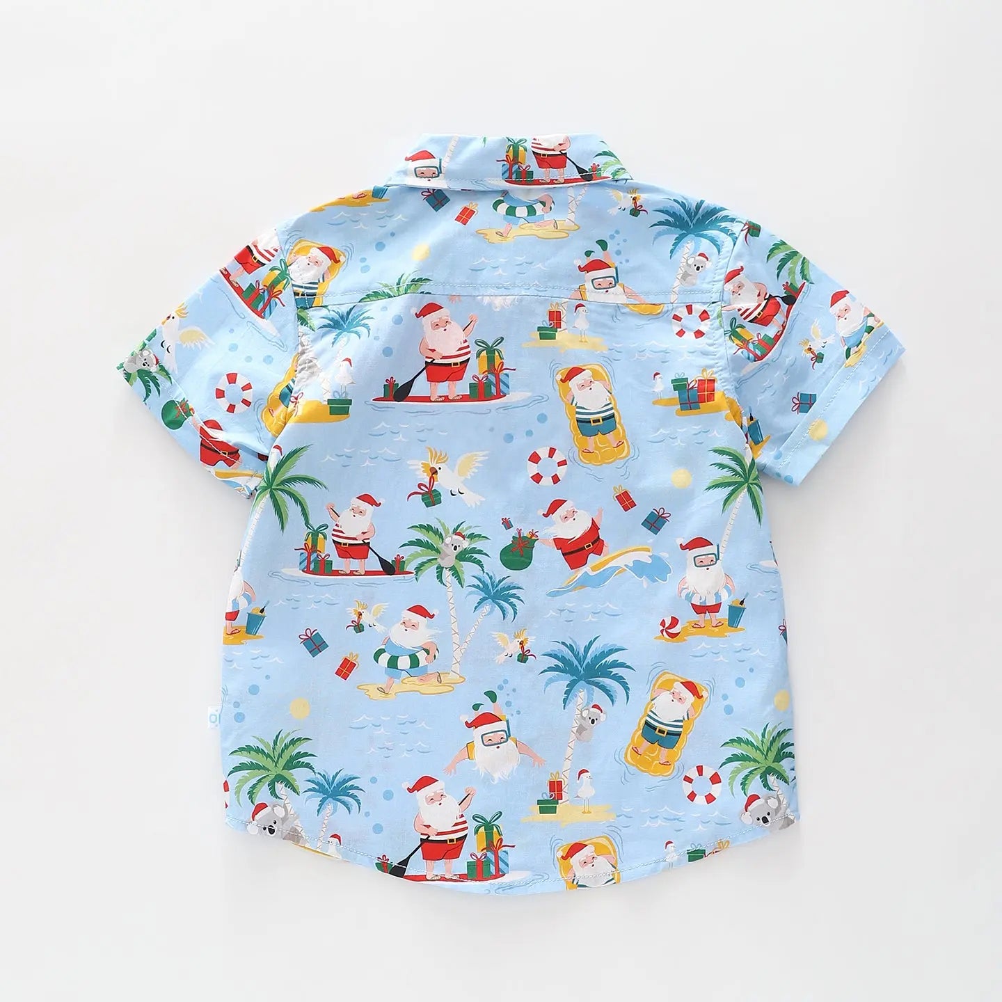 Surfing Santa Christmas Shirt Ollies Place