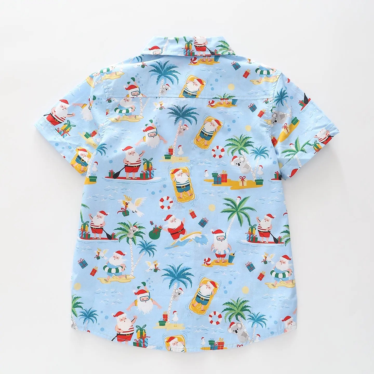 Surfing Santa Christmas Shirt Ollies Place