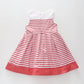 Sweet Heart Stripe Dress Ollies Place