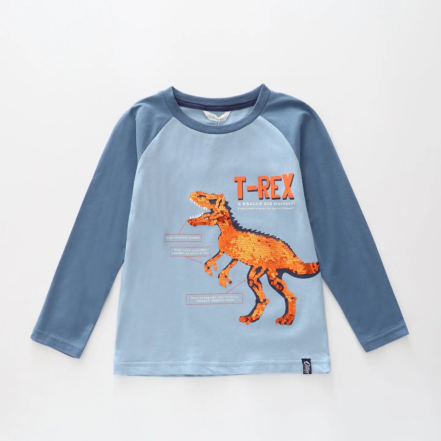 T-Rex Sequin LS Top Ollies Place