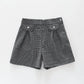 Tailored Houndstooth Shorts Ollies Place