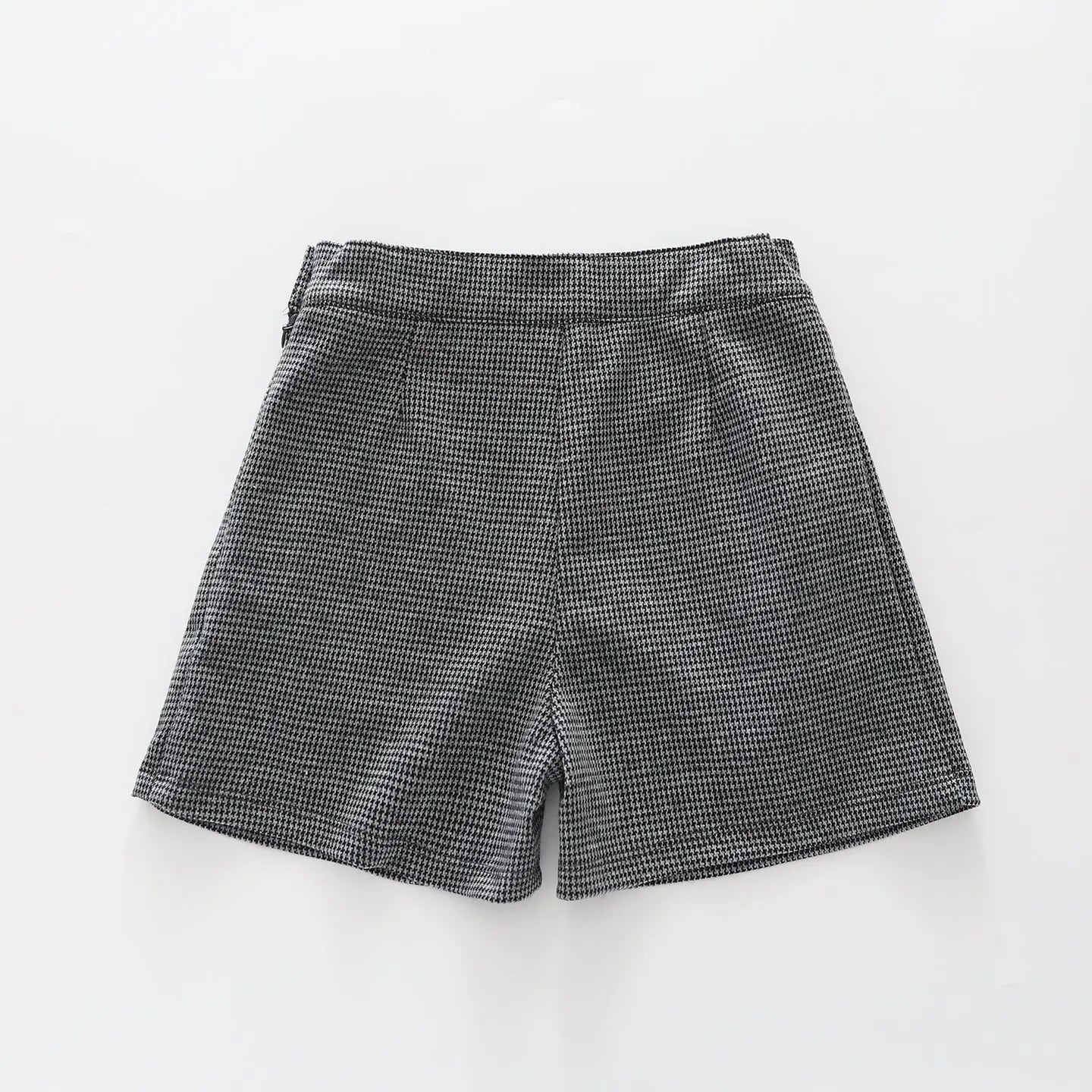 Tailored Houndstooth Shorts Ollies Place