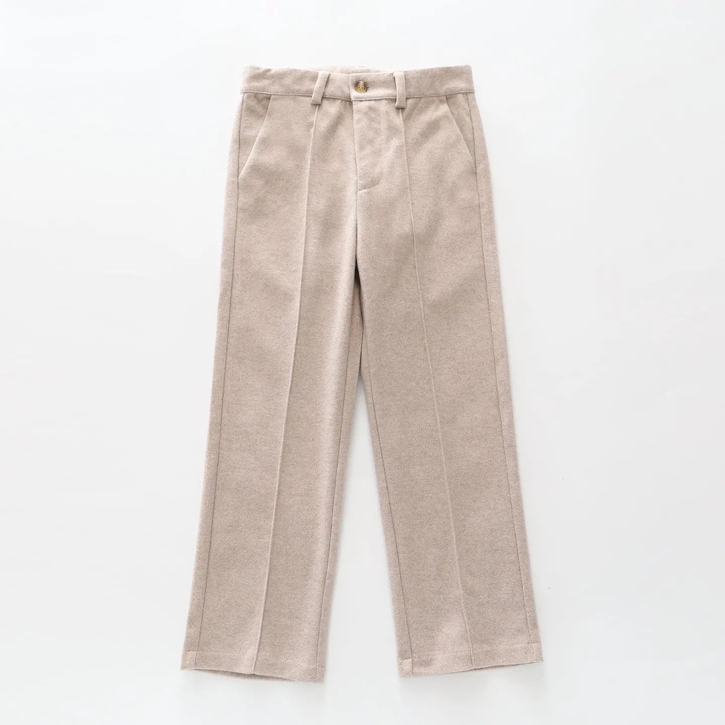 Tan Textured Formal Pants Ollies Place