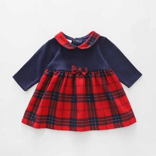 Tartan Tot, Girls Check Dress Ollies Place