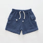 Textured Cargo Pocket Shorts Ollies Place
