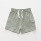 Textured Green Shorts Ollies Place