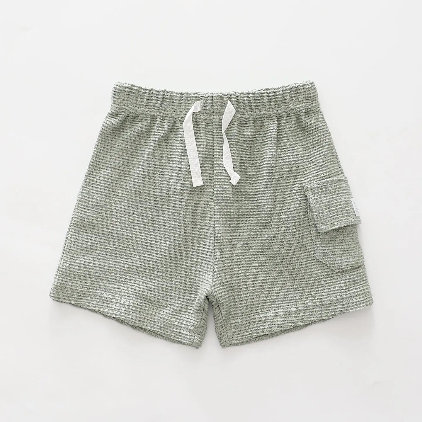 Textured Green Shorts Ollies Place