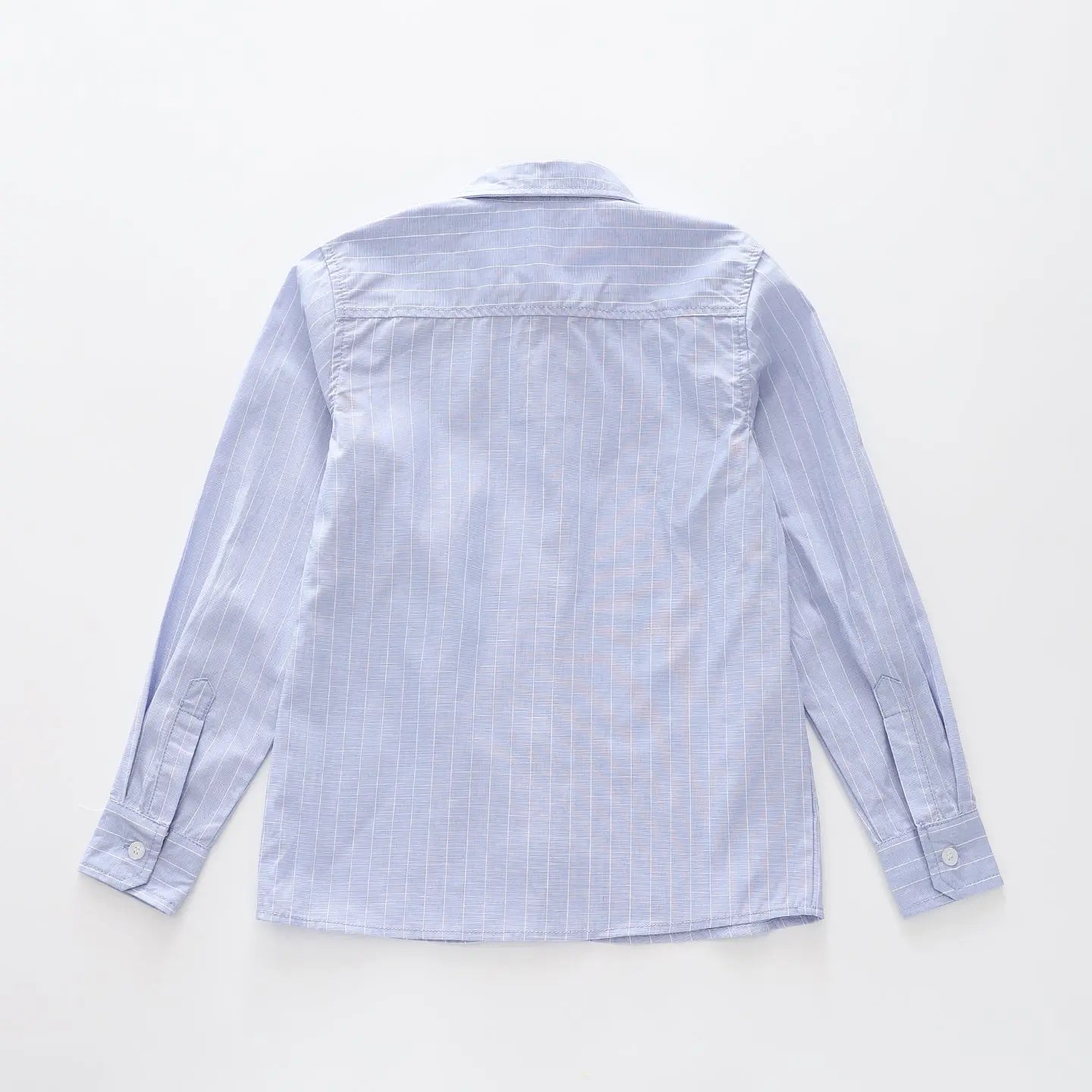 Thin White and Blue Striped Shirt Ollies Place